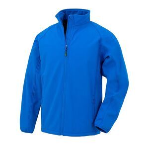 Result Genuine Recycled Mens Printable Soft Shell Jacket / Royal Blue
